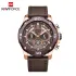 NAVIFORCE NF9175 Popular Classic Men's Quartz Multifunction Watches Casual Fashion Wristwatch with 3 Small Dials Chronograph Male Clock
